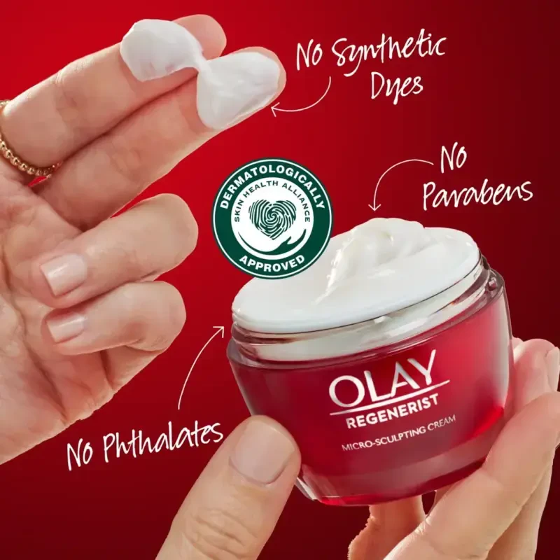 Olay Regenerist Micro-Sculpting Krem Nomi, 0,5 untsiya - 9