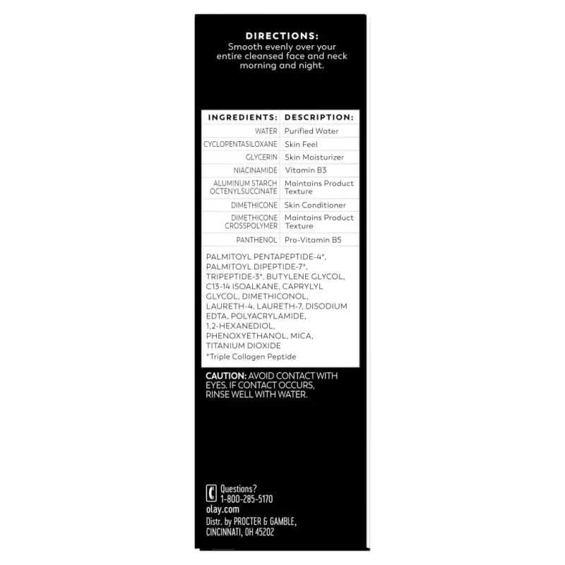 Olay Regenerist Micro-Sculpting Serum, Fragrance Free Moisturizer, All Skin Fine Lines & Wrinkles, 1.7 fl oz - 5