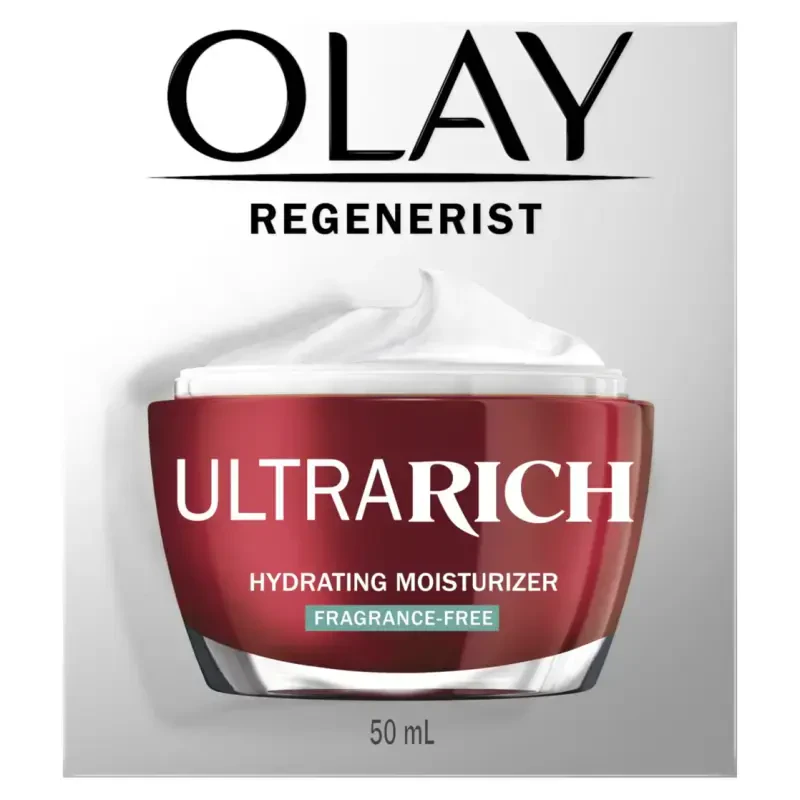 Olay Regenerist Ultra boy qo‘ygan yuz kremi, hidli, har bir quru teriga mos keladigan, 1.7 untsiya - 9