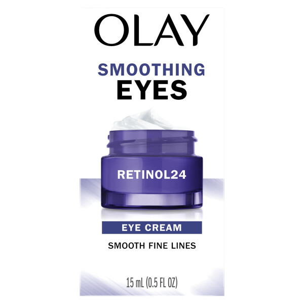 Olay Retinol 24 Night Eye Cream, Fragrance-Free, Normal Skin, 0.5 fl oz - 10