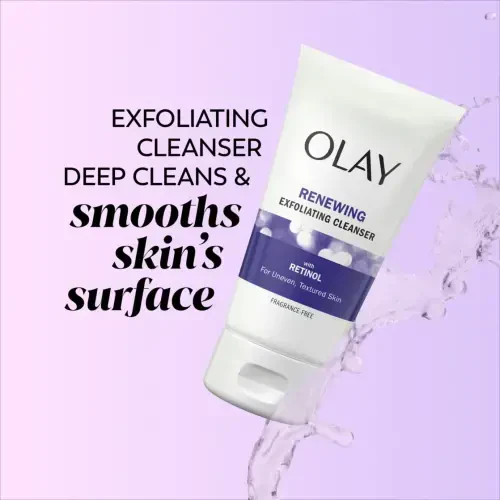 Olay Skin Care Beauty Retinol Duo Pack, Face Moisturizer & Face Wash, Smoothing and Anti-Aging, 1.7 oz - 5