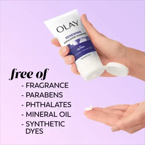 Olay Skin Care Beauty Retinol Duo Pack, Yuz Namlantiruvchi va Yuz Yuvuvchi Jeli, Silliqlantiruvchi va Qarilikka Qarshi, 1,7 untsiya - 7