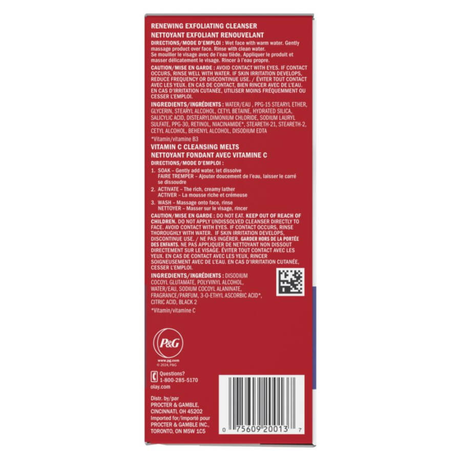 Olay Skin Care Beauty Retinol Duo Paketi, Yüz Nemlendirici ve Yüz Yıkama Jeli, Pürüzsüzleştirici ve Yaşlanma Karşıtı, 1.7 oz - 11