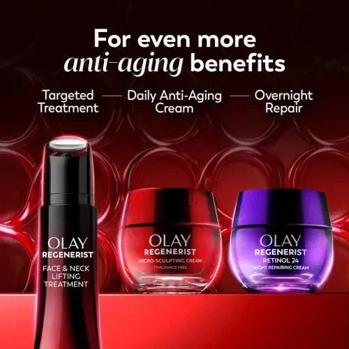 Olay Skin Care Face Moisturizer, Regenerist Micro-Sculpting Wrinkle Cream, Fragrance-Free, 1.7 oz - 18