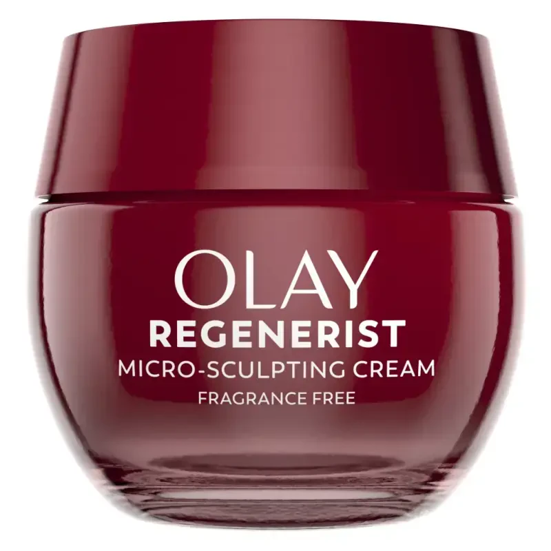Olay Skin Care Face Moisturizer, Regenerist Micro-Sculpting Wrinkle Cream, hidsiz, 1.7 untsiya - 14