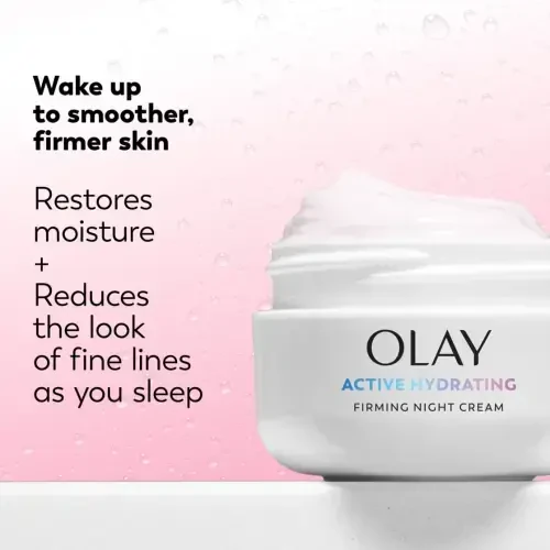 Olay Skin Care Firming Night Cream Facial Moisturizer, 1.9 fl oz - 3