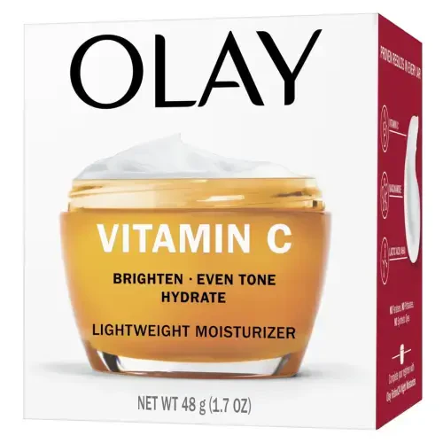 Olay Skin Care Regenerist Витамин C Увлажняющий крем для лица, крем для лица, который осветляет тусклые типы кожи, 1,7 унции - 4