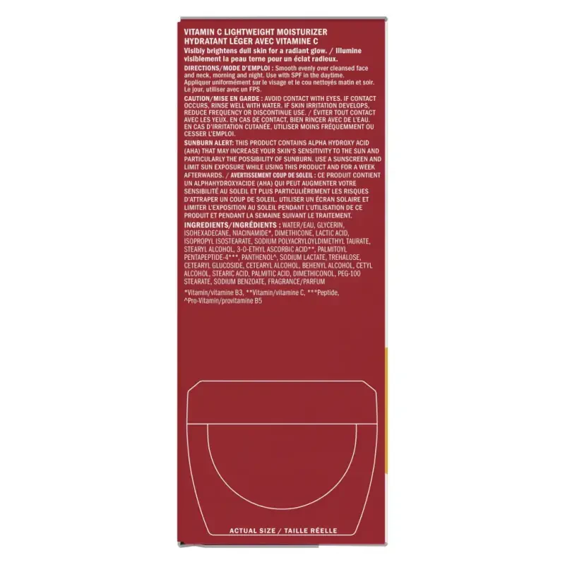 Olay Skincare C Vitamini Sovg‘a To‘plami, Yuzni Tozalovchi 147 ml va Yuz Nemlantiruvchi 50 ml bilan 2 dona - 2