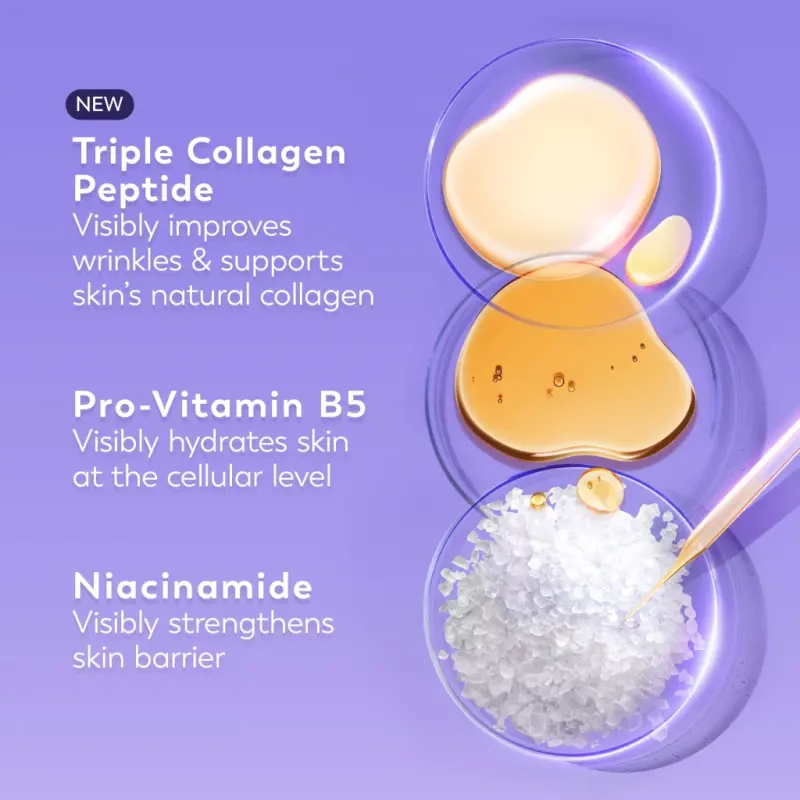 Olay Regenerist Night Recovery Cream with Triple Collagen Peptide, Wrinkle Reducer, Non-Greasy, Fragrance-Free, Hydrating Face Moisturizer for Women, 1.7 oz- - 6