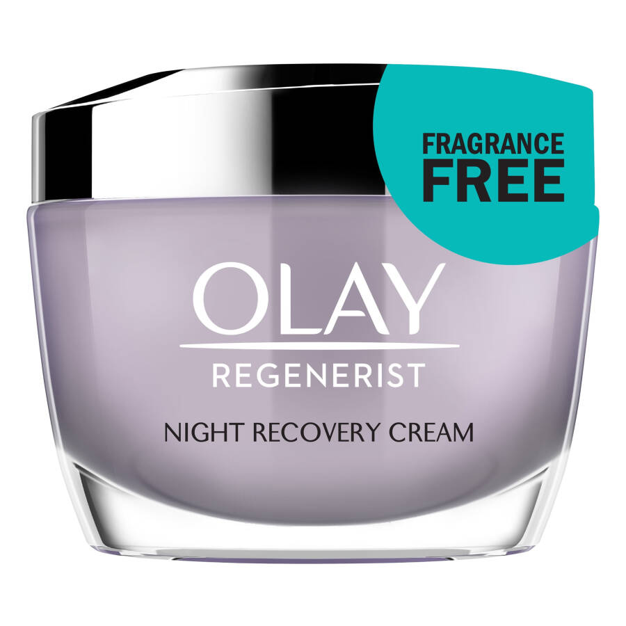 Olay Skincare Regenerist Night Recovery Anti-Aging Cream Facial Moisturizer Fragrance Free 1.7 fl oz - 10