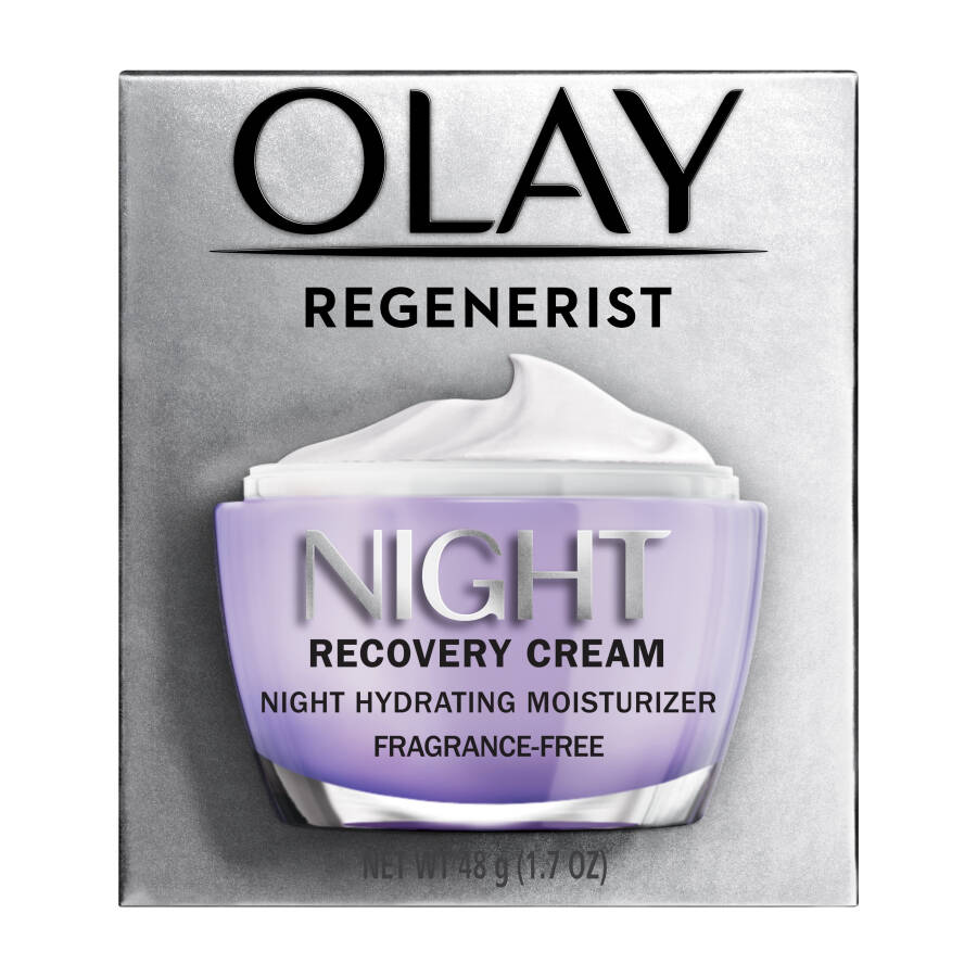 Olay Skincare Regenerist Night Recovery Anti-Aging Cream Facial Moisturizer Fragrance Free 1.7 fl oz - 22