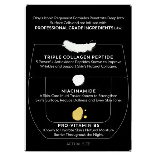 Olay Skincare Regenerist Ночной восстанавливающий антивозрастной крем для лица без запаха 1,7 жидких унций - 14