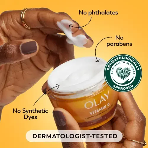 Olay Skincare Regenerist Vitamin C+ Peptide 24, Увлажняющий крем для лица, для всех типов увядающей кожи, 0,5 унции - 6