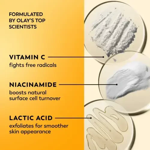 Olay Skincare Regenerist Vitamin C+ Peptide 24, Yuz kremi, Barcha xira teri uchun, 0,5 untsiya - 4