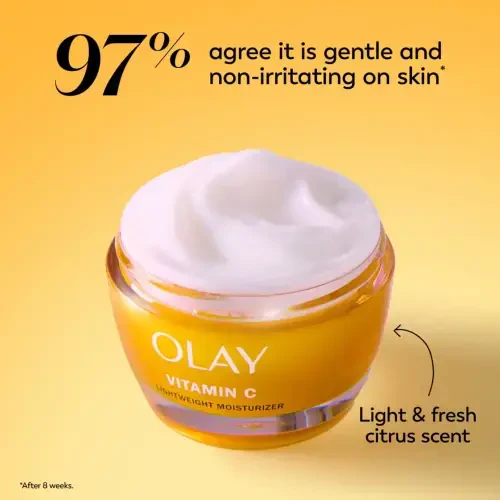 Olay Skincare Regenerist Vitamin C+ Peptide 24, Yuz kremi, Barcha xira teri uchun, 0,5 untsiya - 9