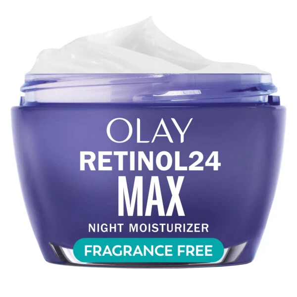 Olay Skincare Retinol 24 MAX Face Moisturizer for Night, Regenerist Anti-Aging Cream, 1.7 oz Jar - 1