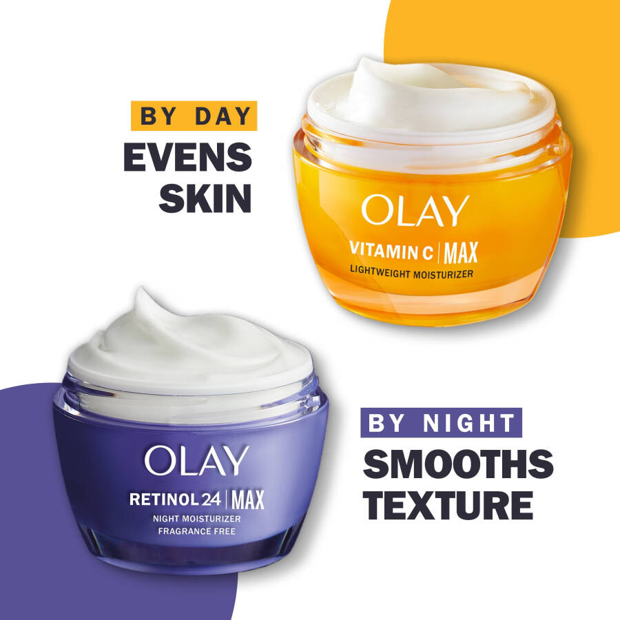 Olay Skincare Retinol 24 MAX Face Moisturizer for Night, Regenerist Anti-Aging Cream, 1.7 oz Jar - 5