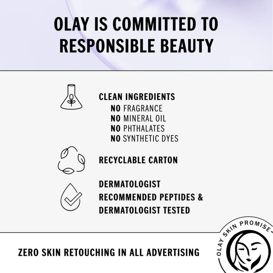 Olay Skincare Retinol 24 MAX Tungi yuzingiz uchun namlagich krem, qayta tiklanuvchi qarishga qarshi krem, 1,7 oz банка - 31