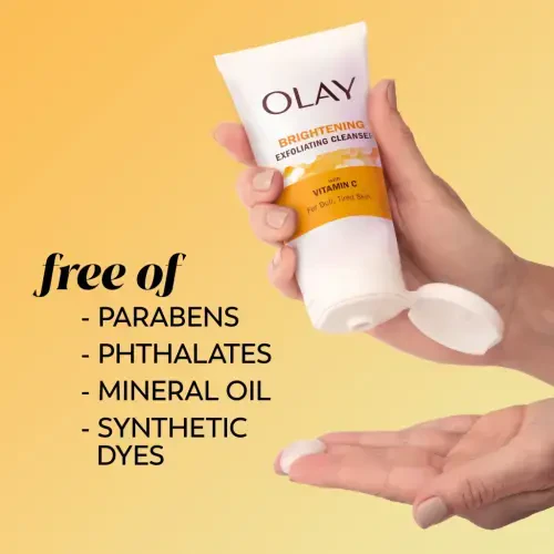 Olay Skincare Vitamin C Gift Set, 2 pieces w Facial Cleanser 5 fl oz, Facial Moisturizer 1.7 fl oz - 5