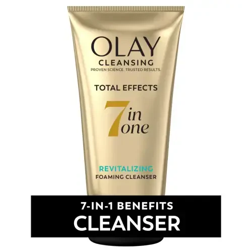 Olay Total Effects Revitalizing Foaming Facial Cleanser, All Skin Types 5.0 fl oz - 1
