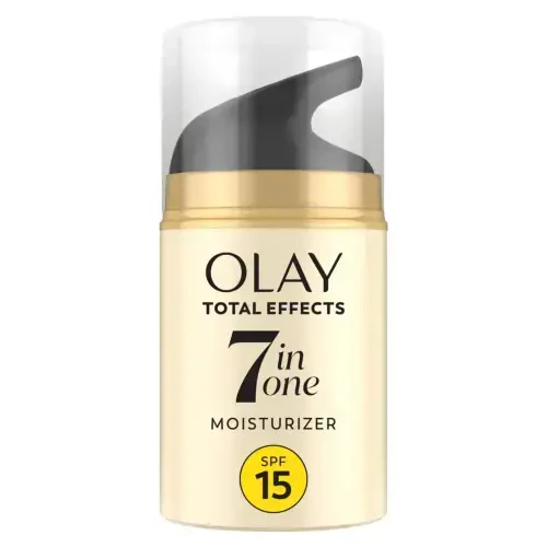 Olay Total Effects Face Moisturizer SPF 15, Combination Skin, Fragrance-Free, 1.7 fl oz - 1