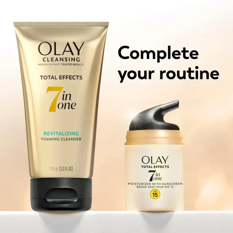 Olay Total Effects Yuz Nemlendirici SPF 15, Aralash Teri Turli Teri, Hidi Ilksiz, 50 ml - 9