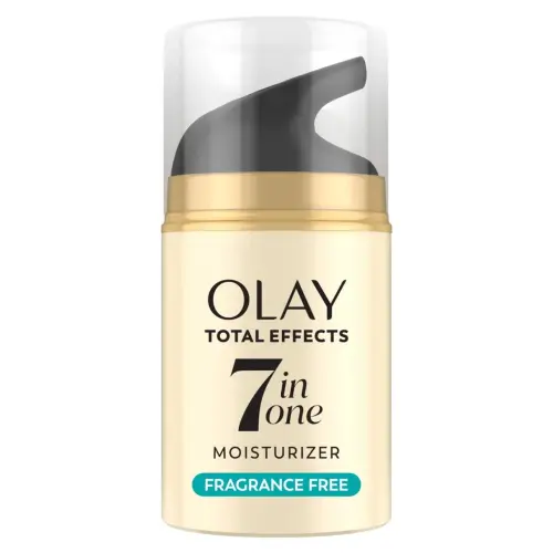 Olay Total Effects Face Moisturizer, Fragrance-Free, Everyday Care for All Skin, 1.7 fl oz - 1