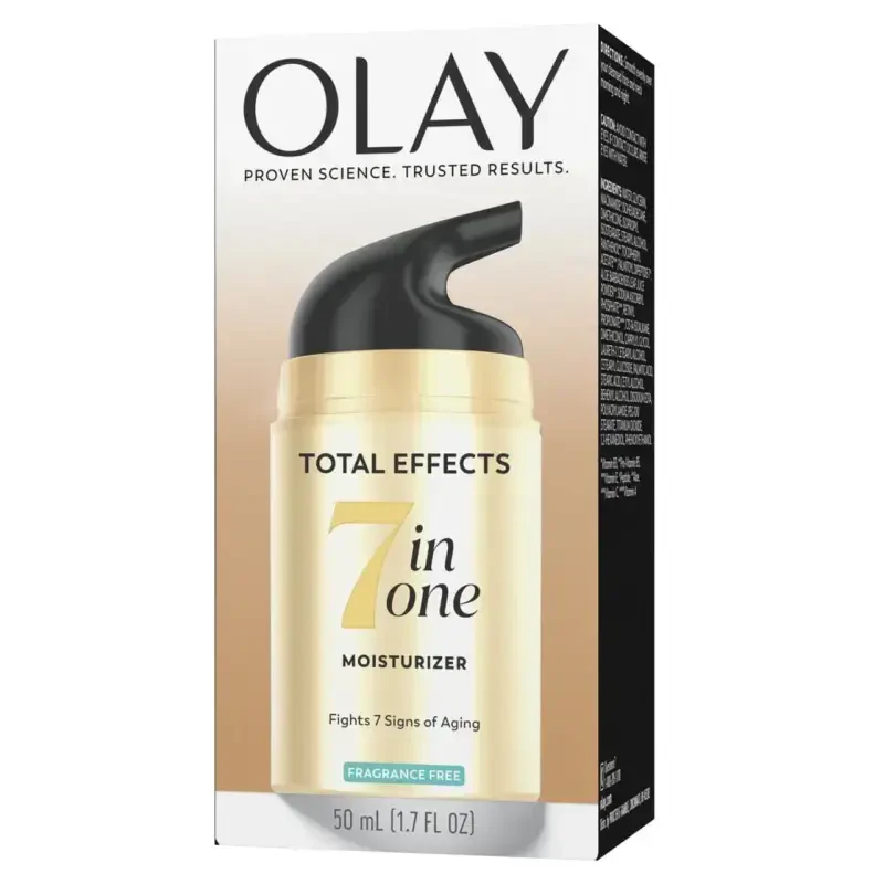 Olay Total Effects Yuzi nemlendirici, Hidsiz, Har qanday teri uchun kundalik parvarish, 1,7 fl untsiya - 11