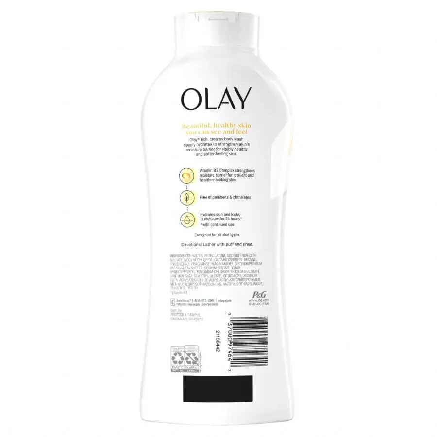 Olay Ultra Moisture Body Wash Shea Butterli, 650 ml - 11