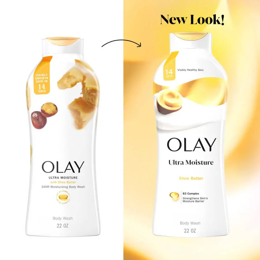 Olay Ultra Moisture Body Wash with Shea Butter, 22 fl oz - 5