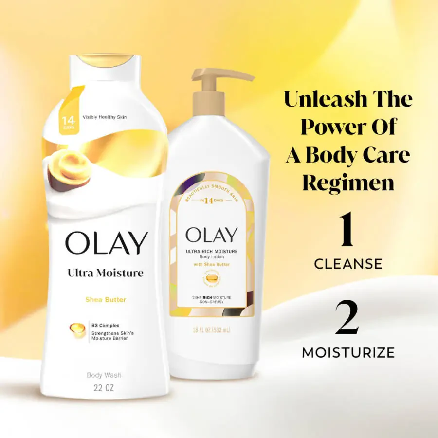 Olay Ultra Moisture Body Wash with Shea Butter, 22 fl oz - 8