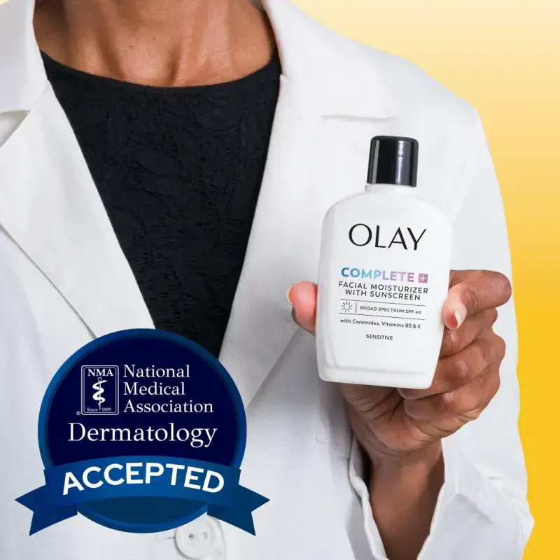 Olay Увлажняющий лосьон для лица с защитой от солнца, Complete Plus, SPF 40, 6 жидких унций - 7