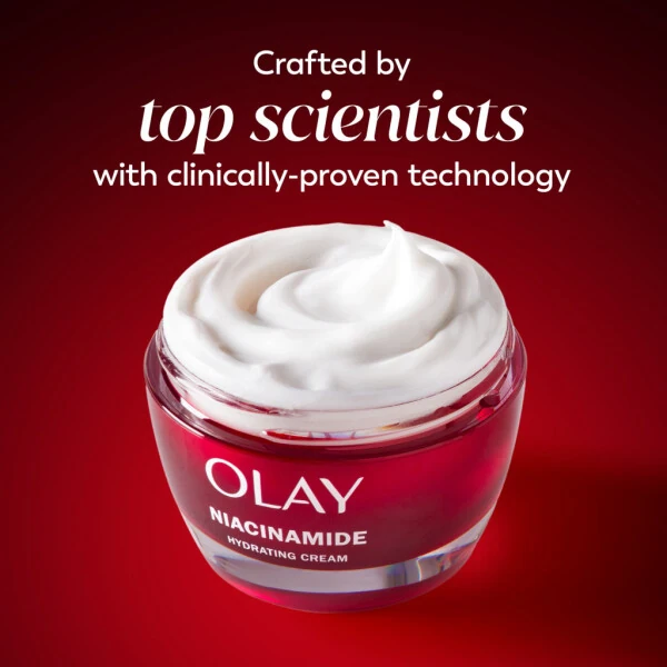 Olay Yuz Kremi Regenerist Niacinamid va Peptid 24 Yuz Namlagich, Qirqishni Kamaytiradi, 1,7 untsiya - 7