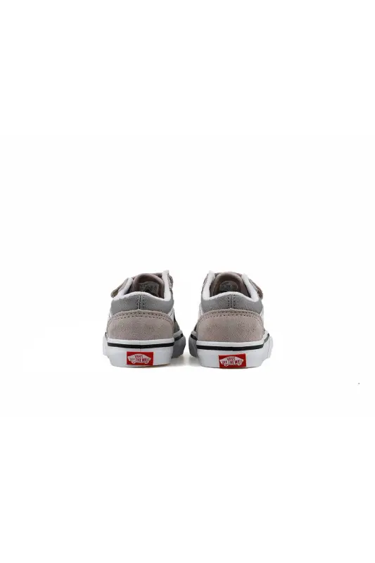 Old Skool V Bebek Günlük Ayakkabı VN000CRW85T1 Gri - CRW-1 - 4