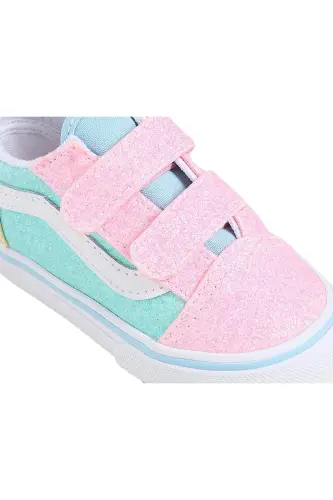 OLD SKOOL V Bebek Günlük Ayakkabı VN000CS6ZQP1 Çok Renkli-VN09R - 4