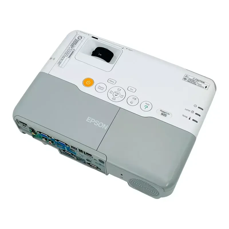 Oldindan foydalanilgan Epson PowerLite 905 3LCD Proyektor 3000 ANSI HDMI HD 1080i Aksessuarlar To‘plami bilan - 5