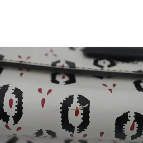 Oldindan foydalanilgan LOUIS VUITTON LV Twist Graphic MM Teri Yelka sumkasi Qora - 6