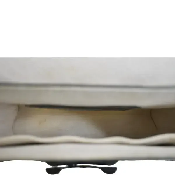 Oldindan foydalanilgan LOUIS VUITTON LV Twist Graphic MM Teri Yelka sumkasi Qora - 15