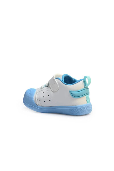 Oli Orthopedic Baby Boy Blue First Step Shoes - 3