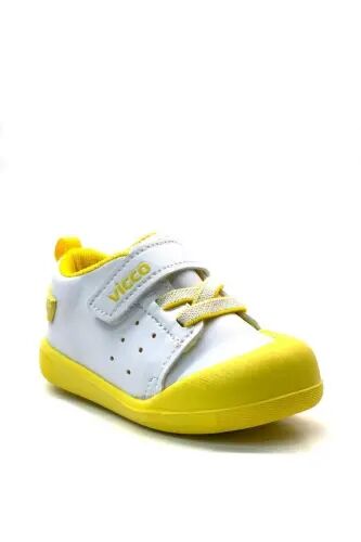 Oli Ortopedik Unisex Bebek Sarı Ilk Adım Ayakkabı - Sarı - VİCCO (1)