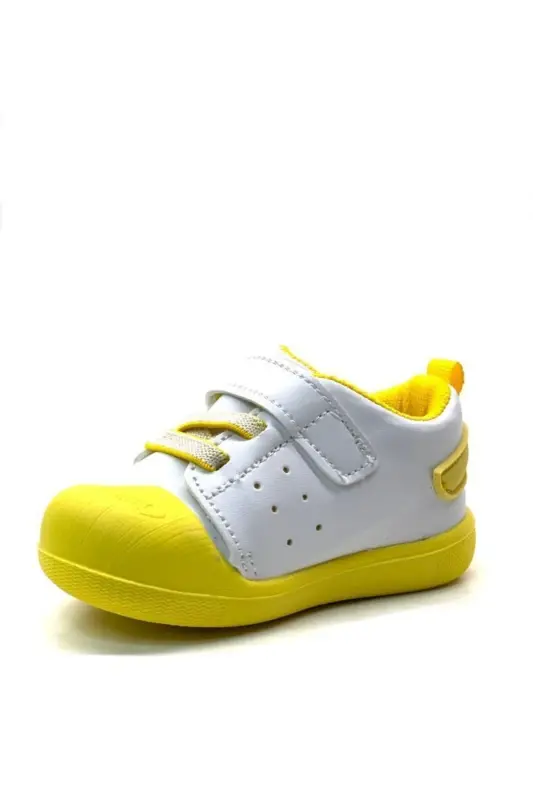 Oli Ortopedik Unisex Bebek Sarı Ilk Adım Ayakkabı - Sarı - 3