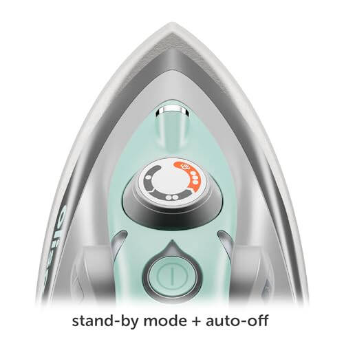 Oliso M3Pro Project Steam Iron with Solemate - for Sewing, Quilting, Crafting, and Travel | 1000 Watt Ceramic Soleplate Steam Iron | Aqua - 4