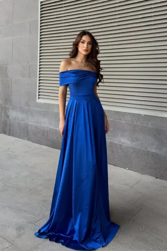 Oliver Madonna Yaka Abiye 582611-SAKS MAVİSİ - 2