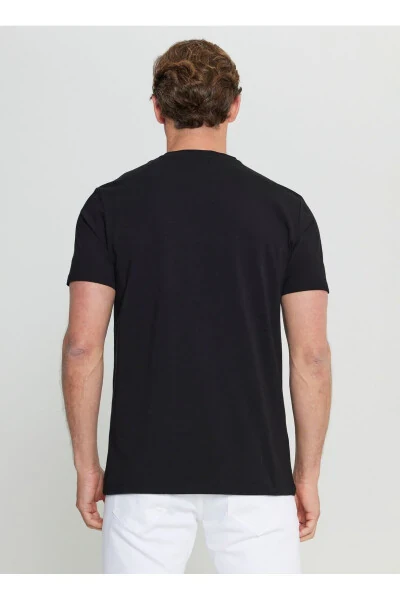 Oltiinyulduz Classics velosiped yoqali bosma qora E - 5