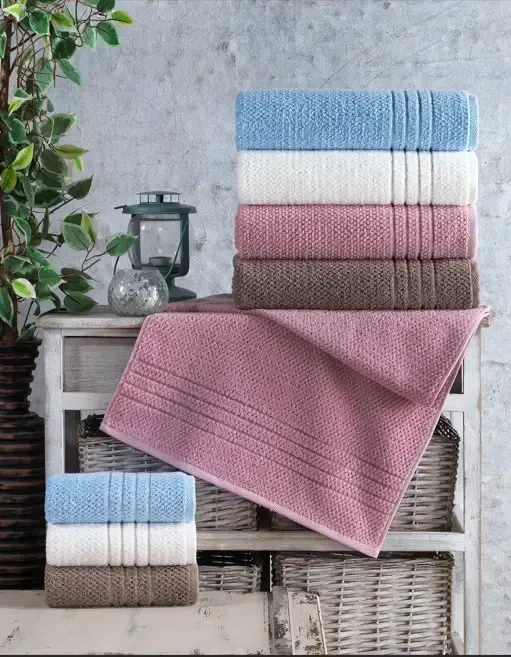 Oltinboshoq Jakarli 4li 90x150 Banyo Sochig'i Carry - MODAZONE