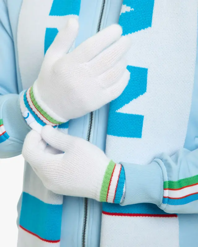 OLYMPIC 2026 Перчатки - БЕЛЫЕ - 2