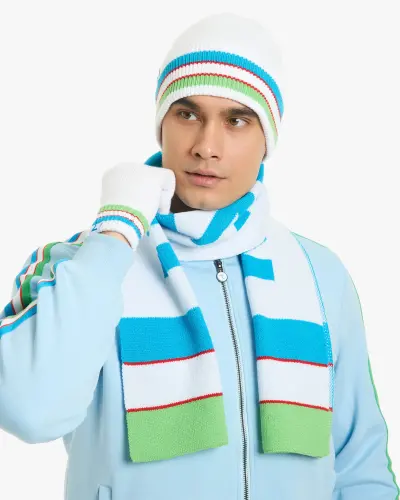 OLYMPIC 2026 Шарф - БЕЛЫЙ - 7SABER (1)