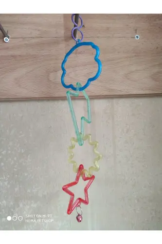 Olympic Ring Bird Toy for Birds - 3