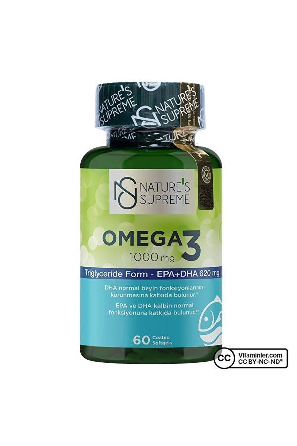 Omega 3 1000 Mg 60 Capsules - Flavorless - 7