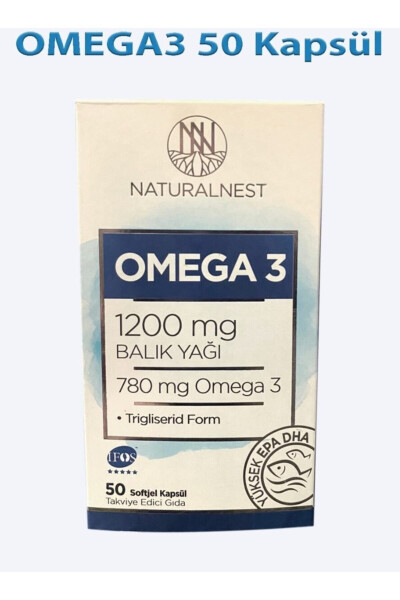 Omega 3 1200mg 50 Capsules - 2